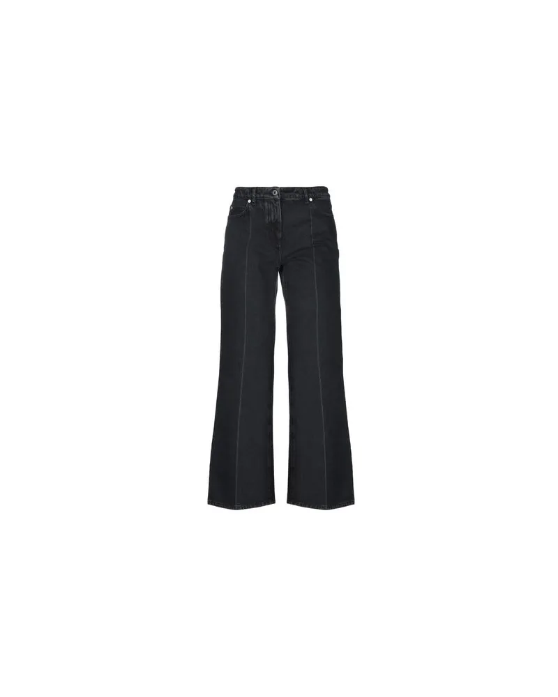 Valentino Garavani HOSEN & RÖCKE - Jeanshosenauf YOOX.COM Schwarz