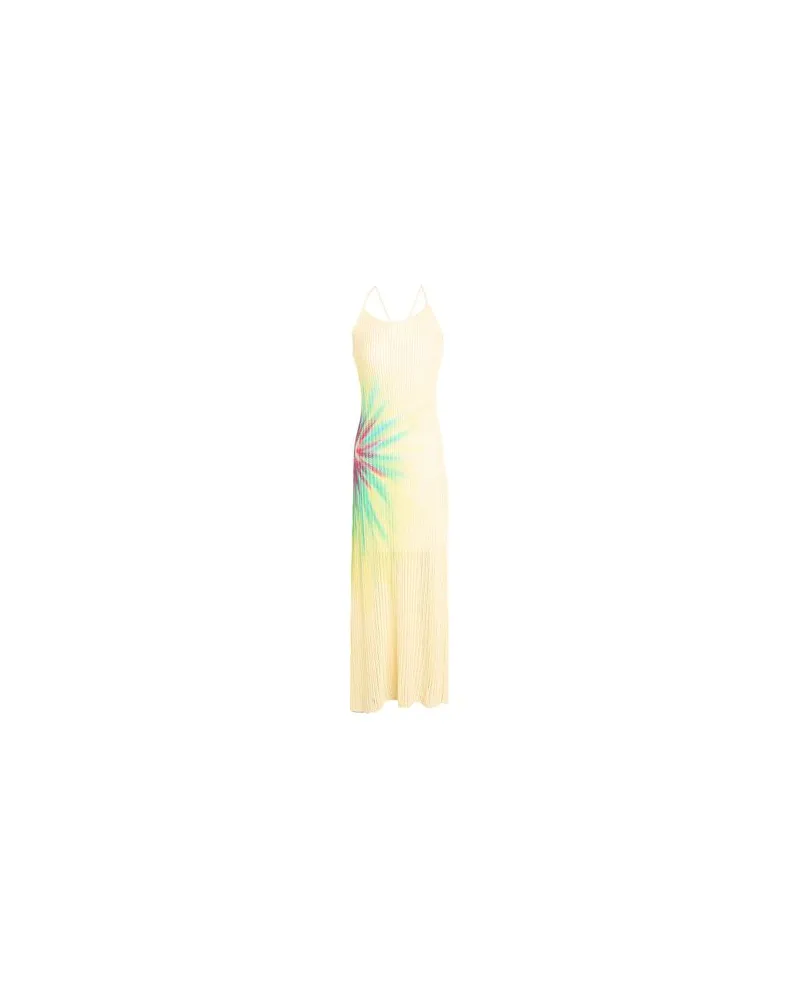 Canessa KLEIDER - Maxi-Kleiderauf YOOX.COM Pastellgelb