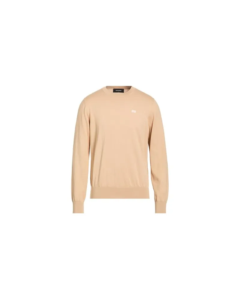 Dsquared2 STRICKWAREN - Pulloverauf YOOX.COM Beige