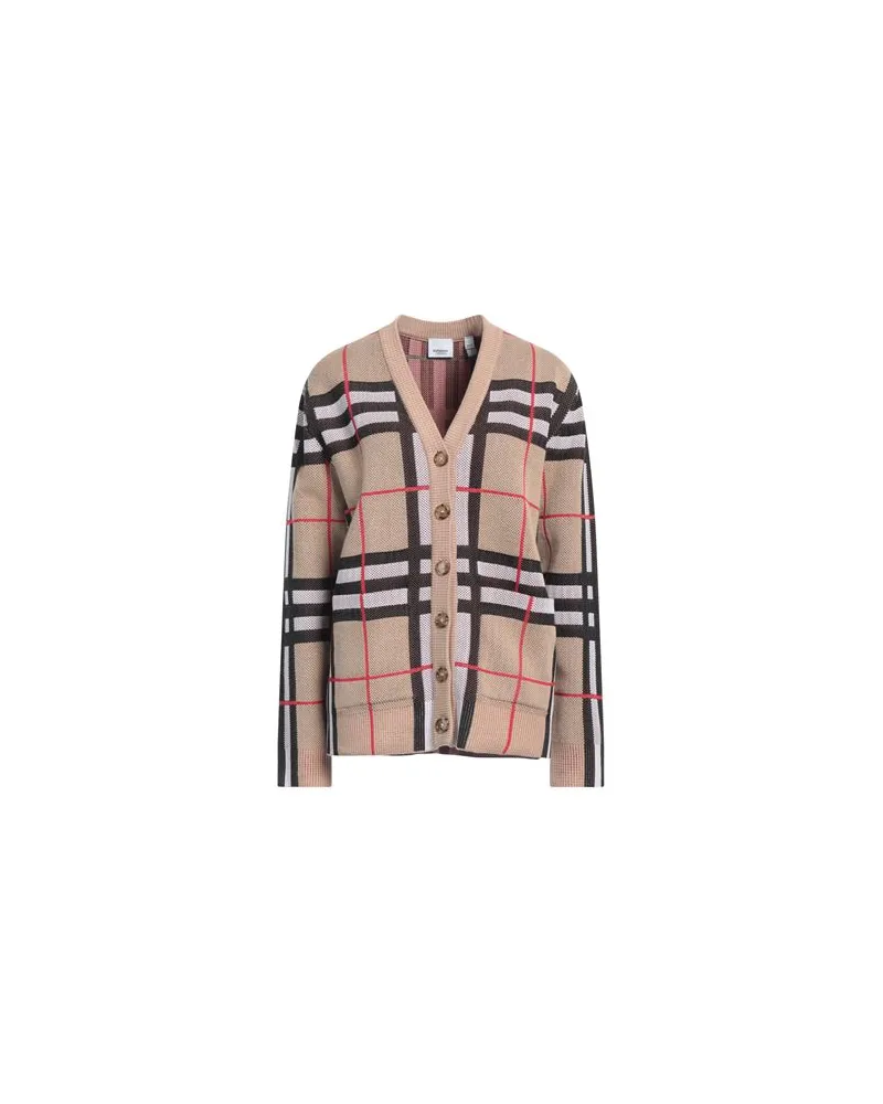 Burberry STRICKWAREN - Strickjackenauf YOOX.COM Beige