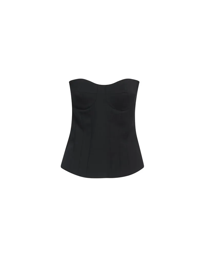 Federica Tosi TOPS - Topsauf YOOX.COM Schwarz