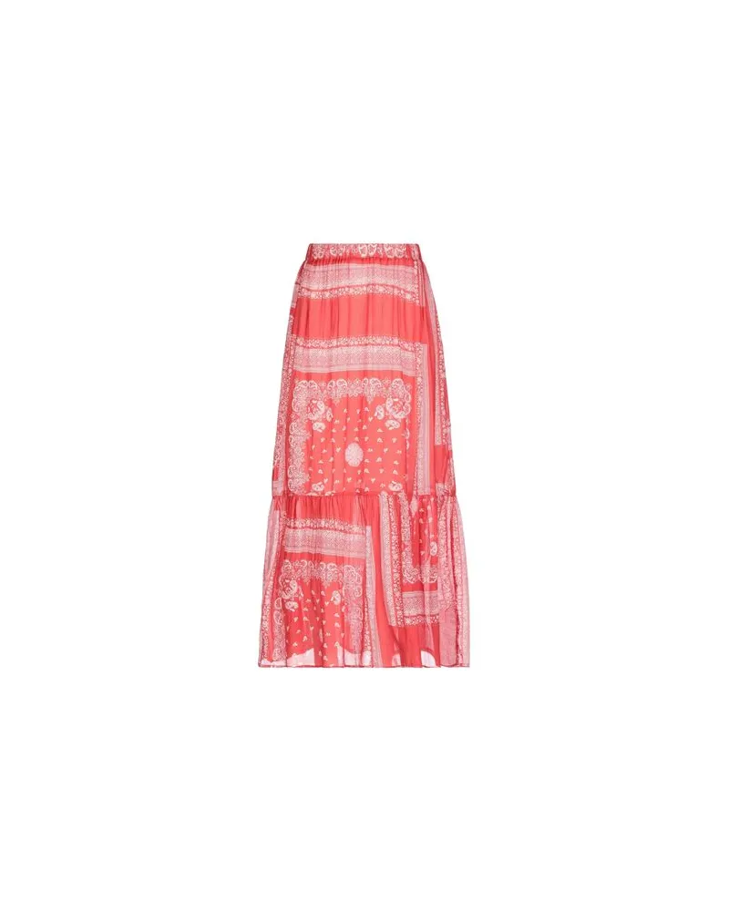 Semicouture HOSEN & RÖCKE - Midi-Röckeauf YOOX.COM Rot