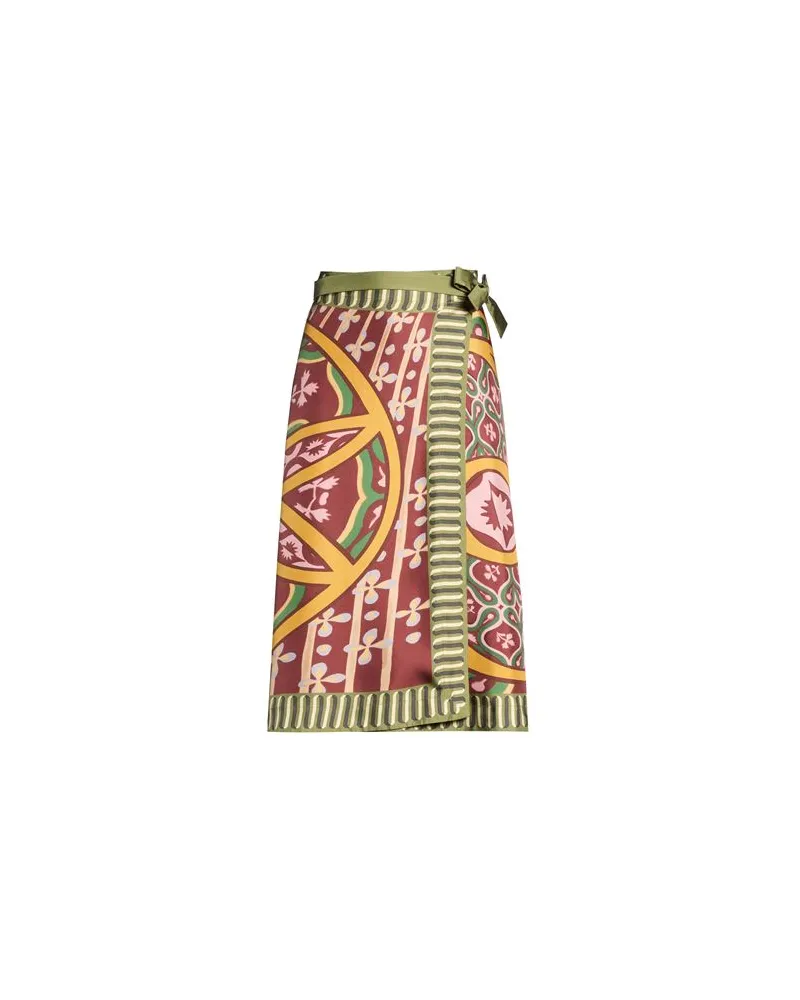 La DoubleJ HOSEN & RÖCKE - Midi-Röckeauf YOOX.COM Ziegelrot