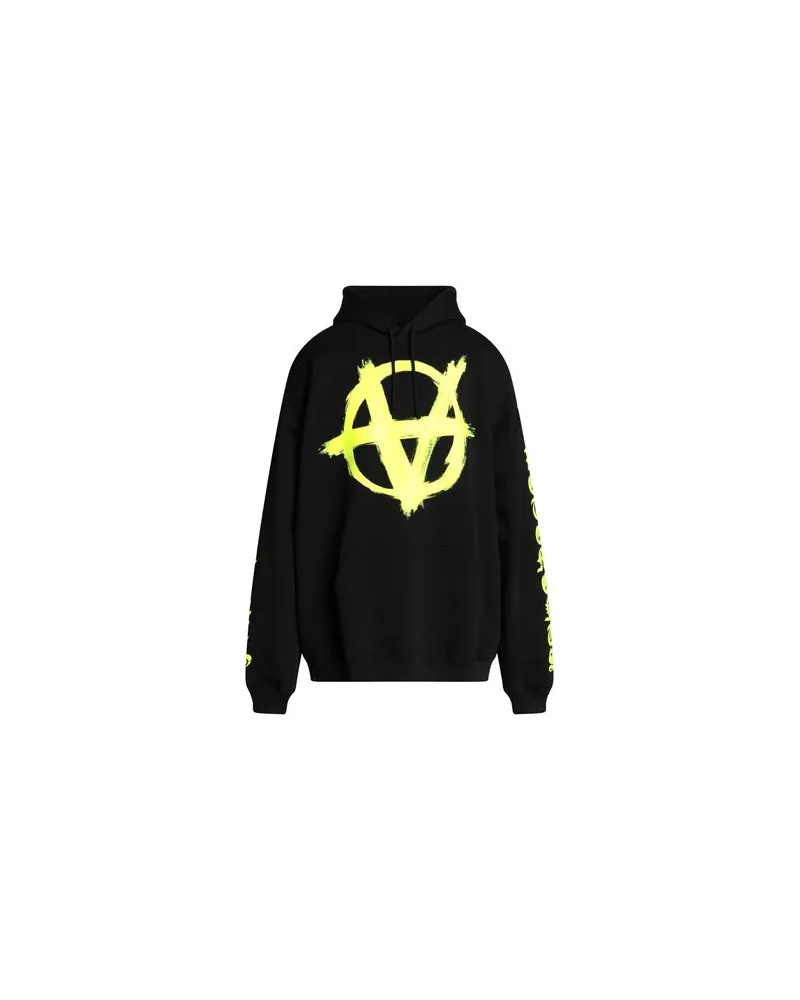 VETEMENTS TOPS - Sweatshirtsauf YOOX.COM Schwarz
