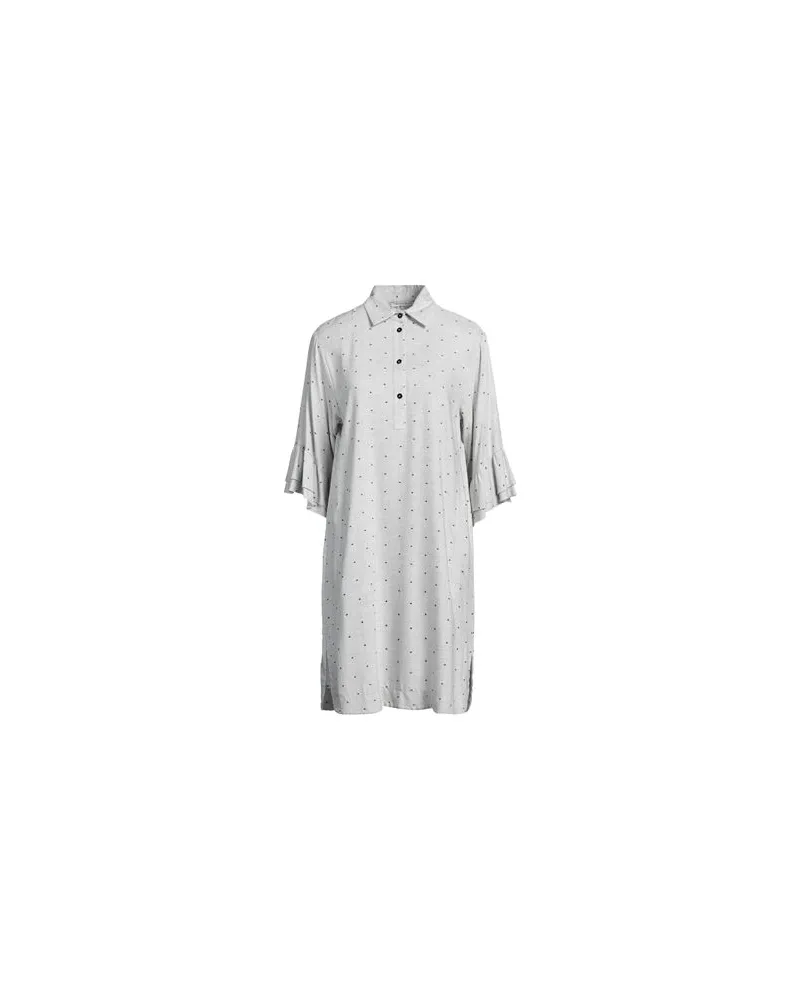 Biancoghiaccio KLEIDER - Mini-Kleiderauf YOOX.COM Hellgrau