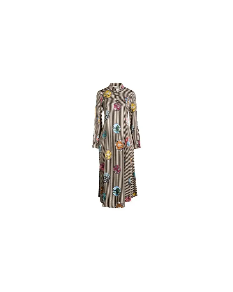 SHIRTAPORTER KLEIDER - Midi-Kleiderauf YOOX.COM Schwarz