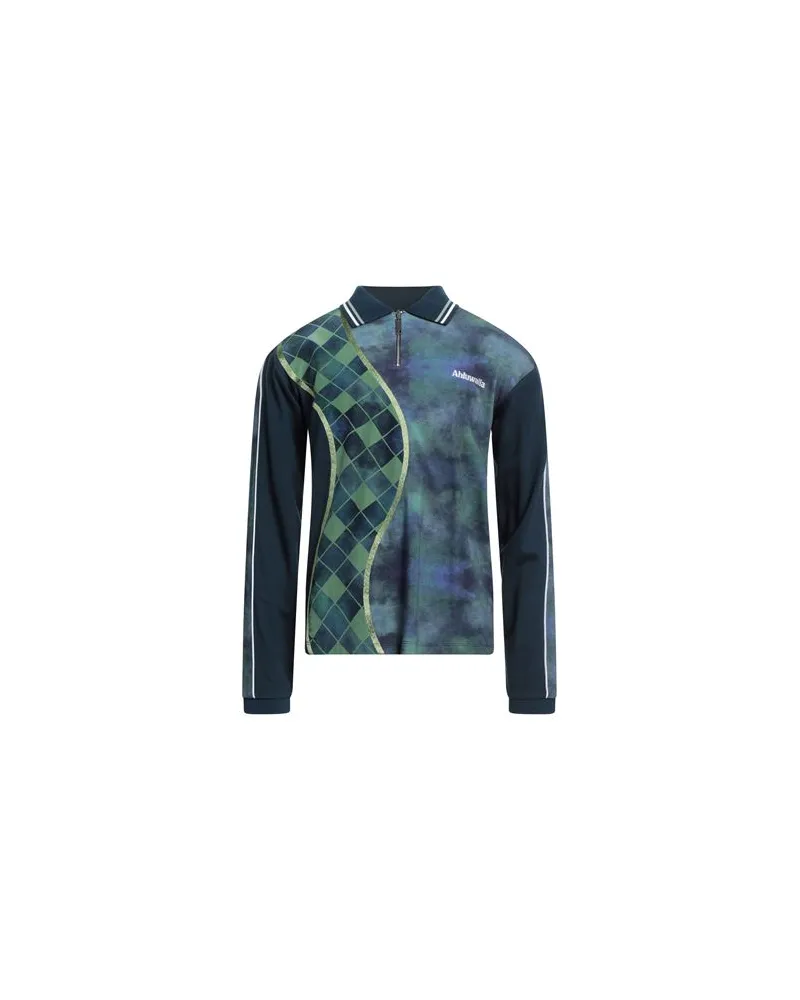 AHLUWALIA TOPS - Poloshirtsauf YOOX.COM Marineblau