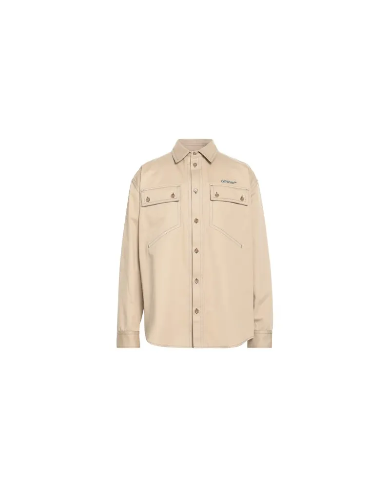 OFF-WHITE TOPS - Hemdenauf YOOX.COM Beige