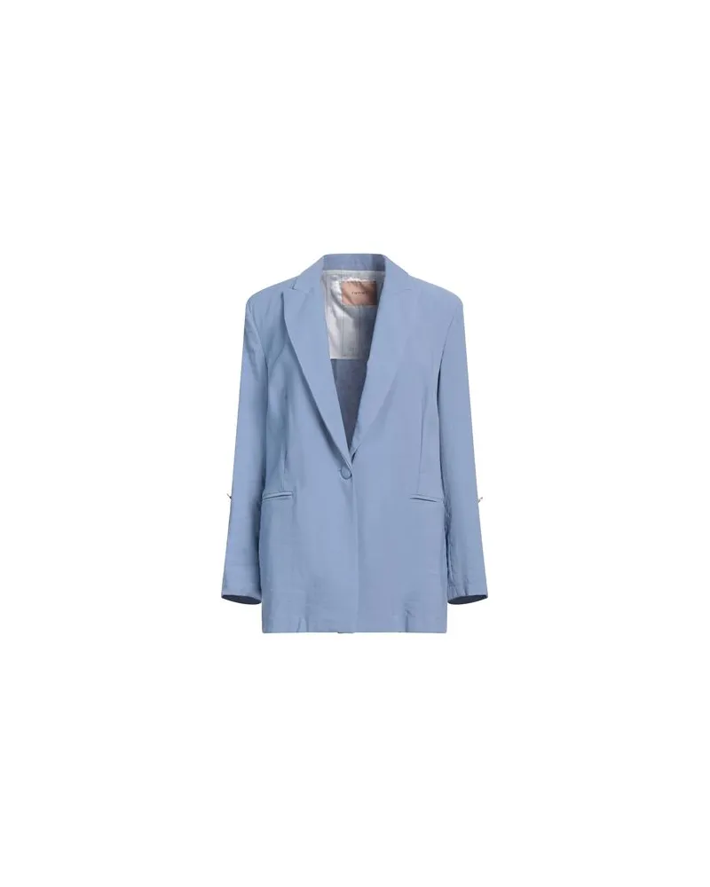 Twin-Set ANZÜGE und CO-ORDS - Blazersauf YOOX.COM Himmelblau
