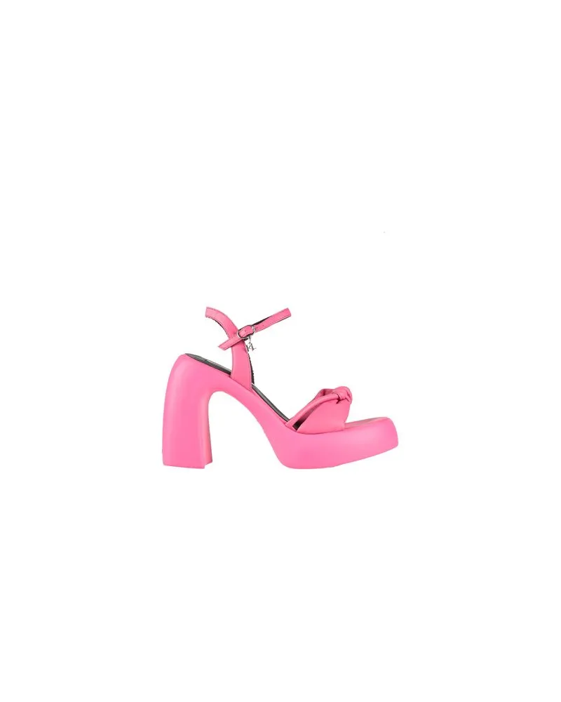 Karl Lagerfeld SCHUHE - Sandalenauf YOOX.COM Fuchsia