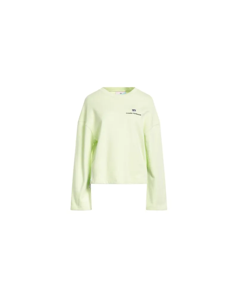 Chiara Ferragni TOPS - Sweatshirtsauf YOOX.COM Säuregrün