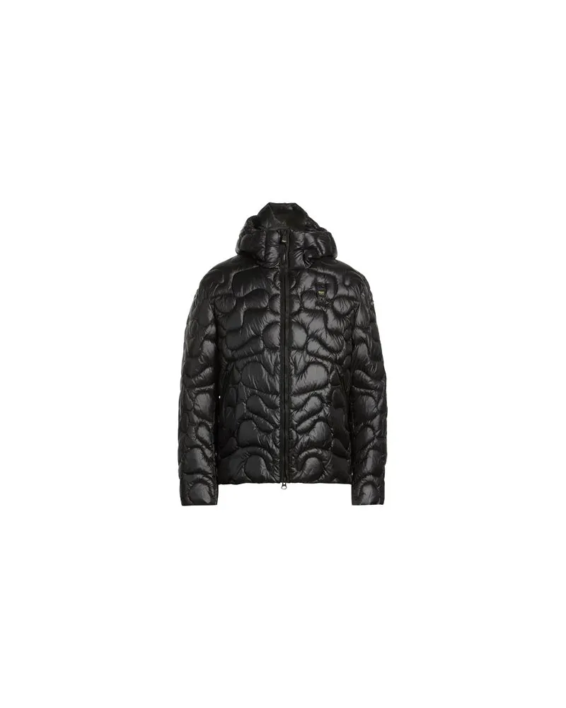 Blauer JACKEN & MÄNTEL - Pufferjacken & Daunenjackenauf YOOX.COM Schwarz