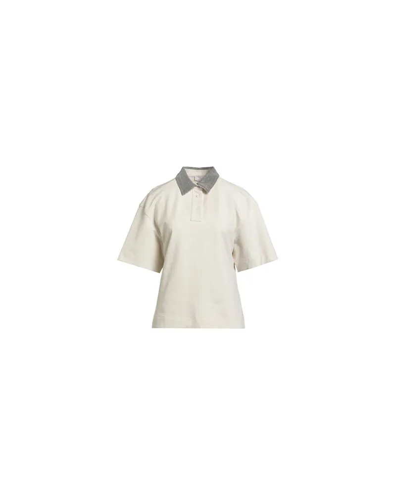 Brunello Cucinelli TOPS - Poloshirtsauf YOOX.COM Beige