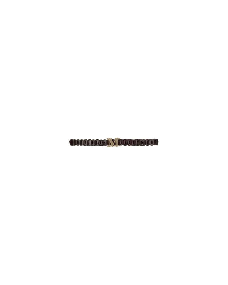 Max Mara Kleinlederwaren - Gürtelauf YOOX.COM Dunkelbraun