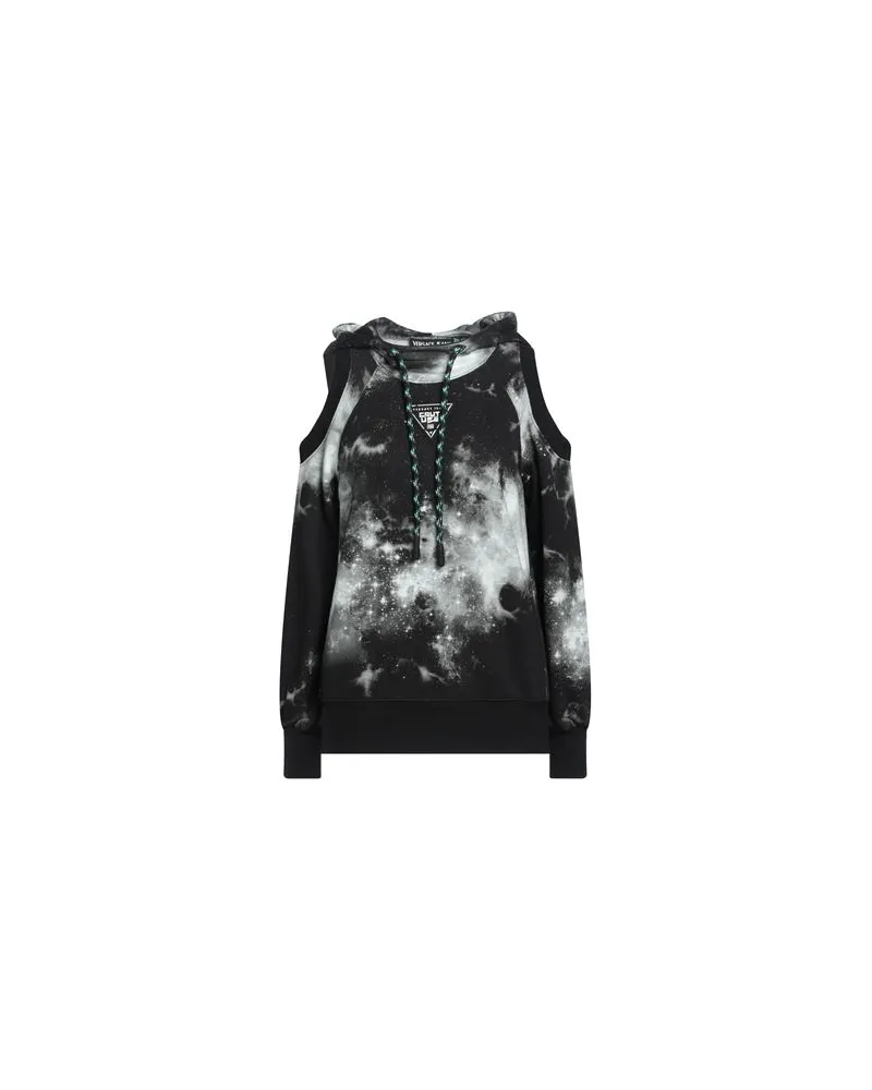 Versace Jeans TOPS - Sweatshirtsauf YOOX.COM Schwarz