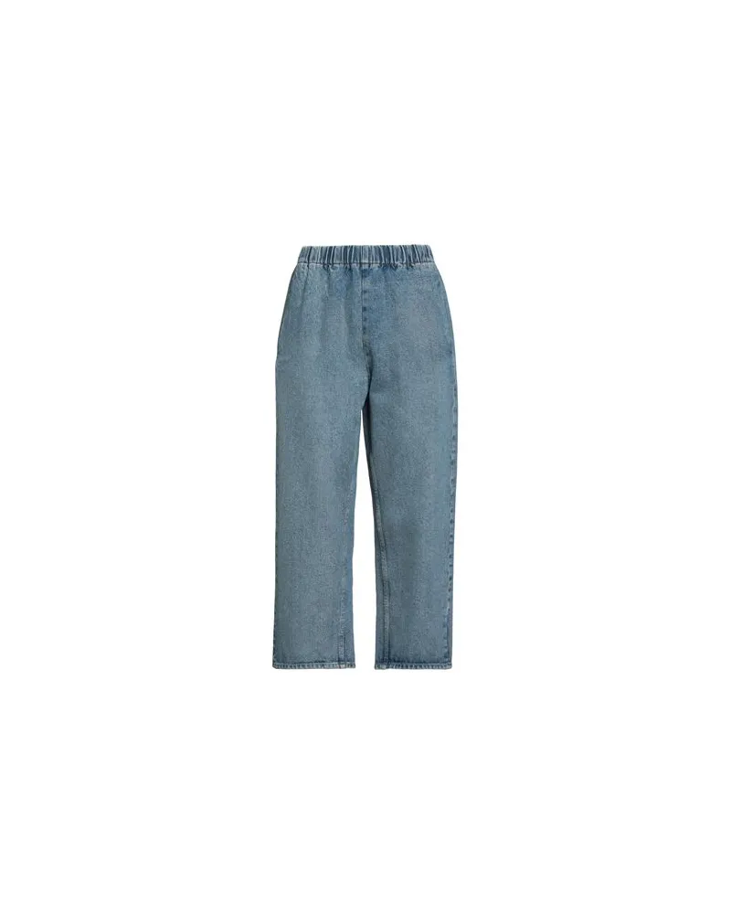 Maison Margiela HOSEN & RÖCKE - Jeanshosenauf YOOX.COM Blau