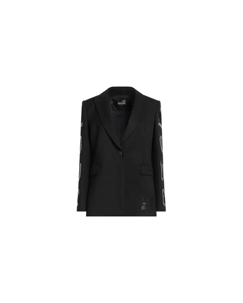 Moschino ANZÜGE und CO-ORDS - Blazersauf YOOX.COM Schwarz