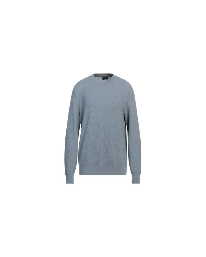 Brioni STRICKWAREN - Pulloverauf YOOX.COM Himmelblau