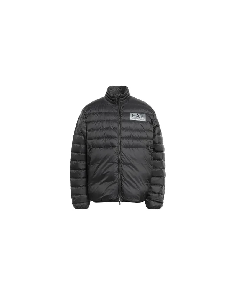 EA7 JACKEN & MÄNTEL - Pufferjacken & Daunenjackenauf YOOX.COM Schwarz