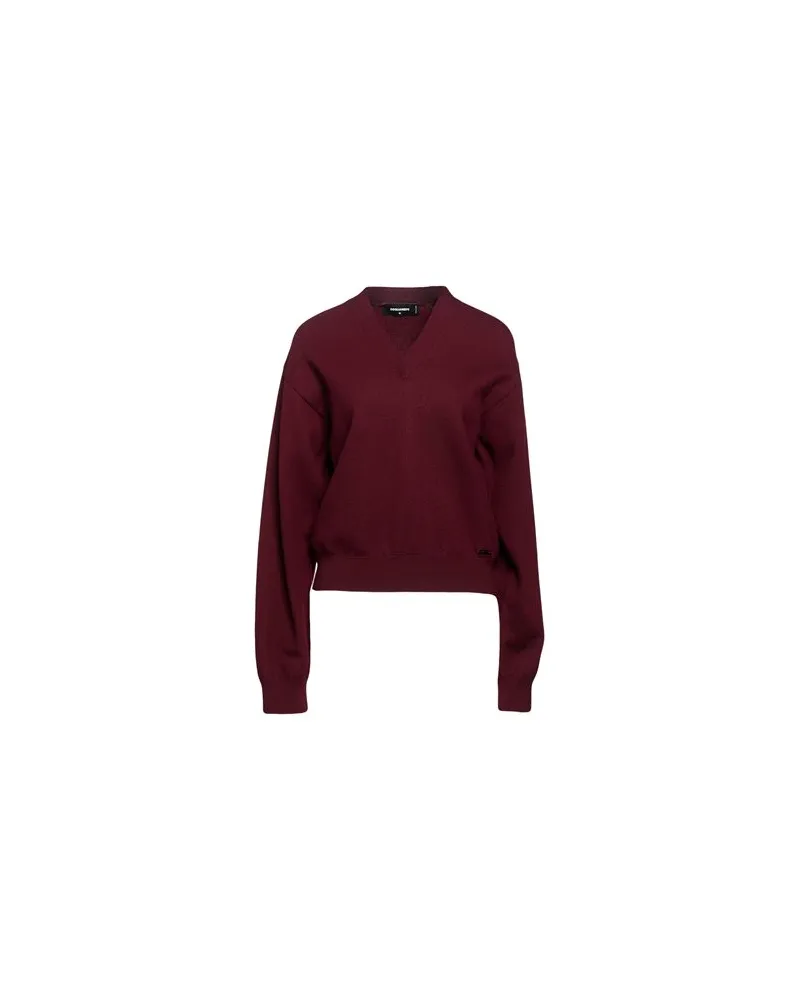 Dsquared2 STRICKWAREN - Pulloverauf YOOX.COM Bordeaux