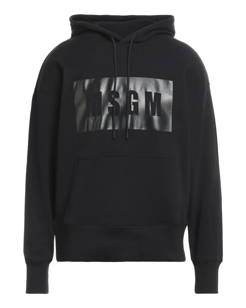 MSGM Sweatshirt Schwarz