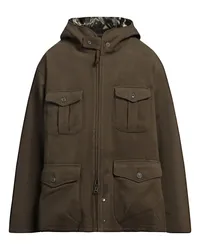 Engineered Garments Mantel Militärgrün