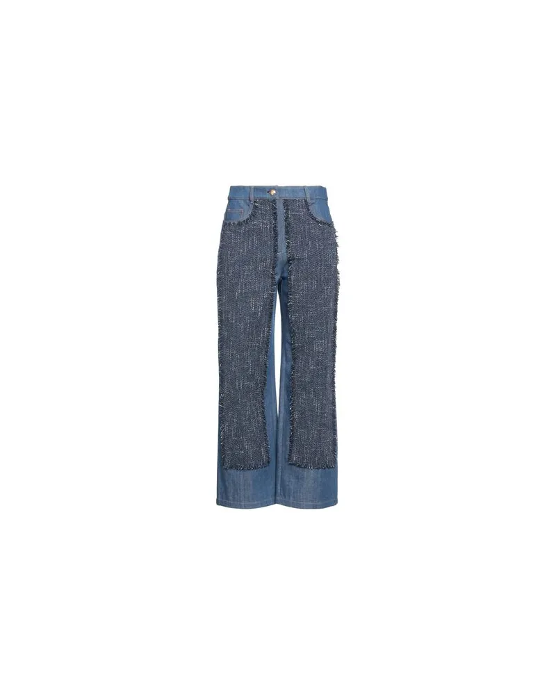 Moschino HOSEN & RÖCKE - Jeanshosenauf YOOX.COM Blau
