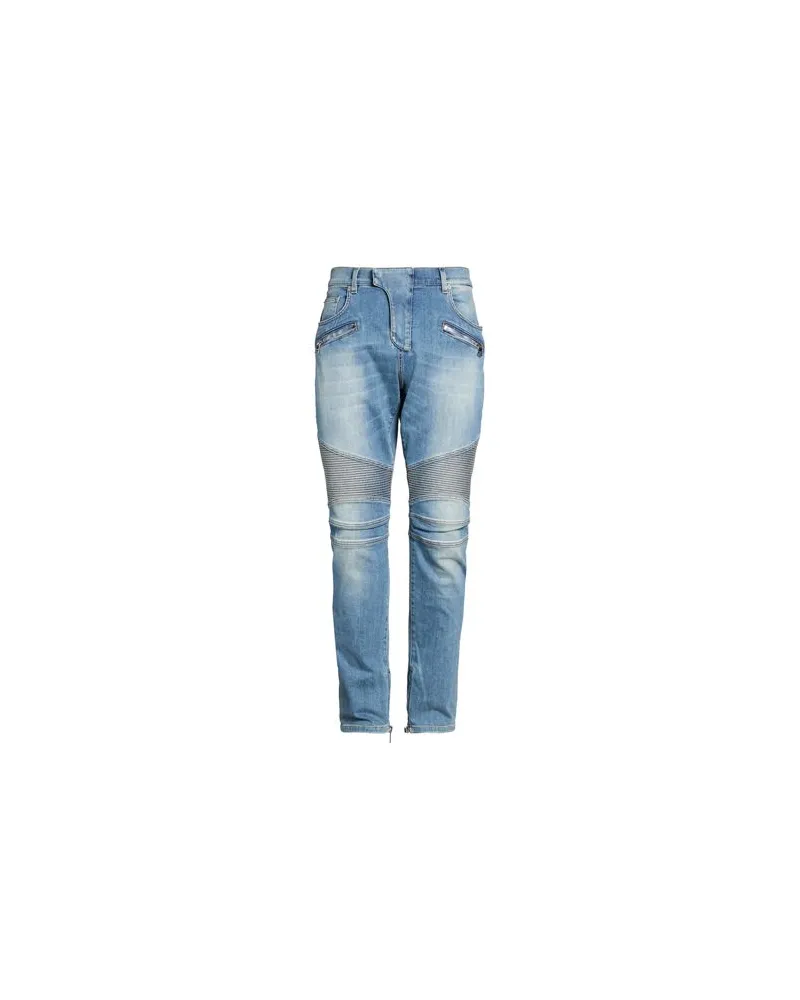 Balmain HOSEN & RÖCKE - Jeanshosenauf YOOX.COM Blau