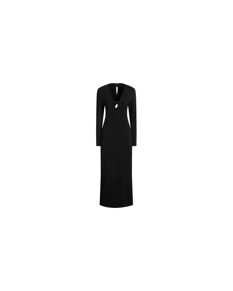 Actitude by Twinset KLEIDER - Maxi-Kleiderauf YOOX.COM Schwarz