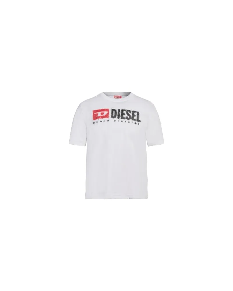 Diesel TOPS - T-shirtsauf YOOX.COM Weiß