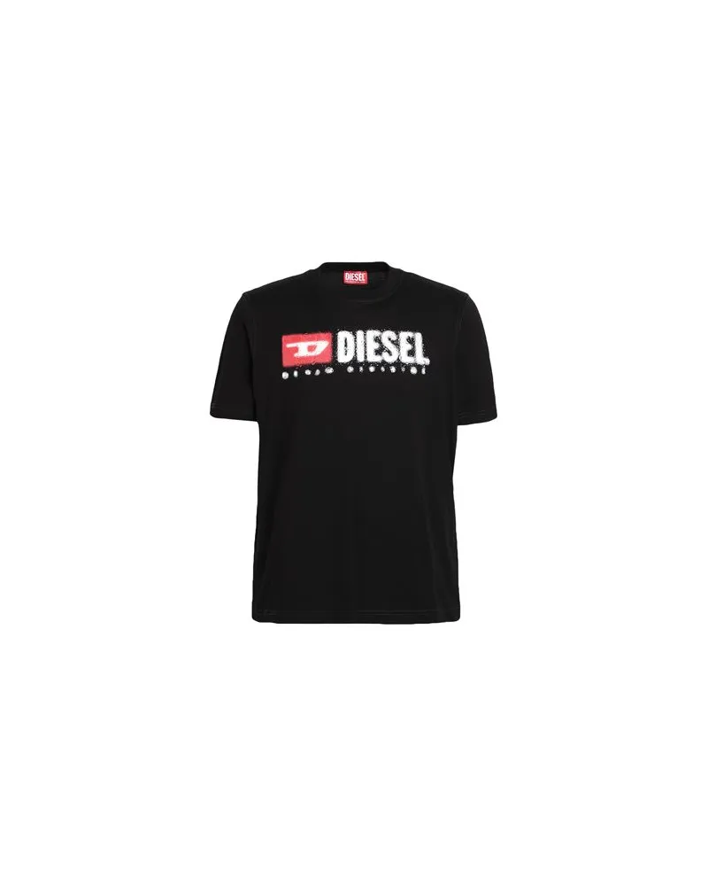 Diesel TOPS - T-shirtsauf YOOX.COM Schwarz
