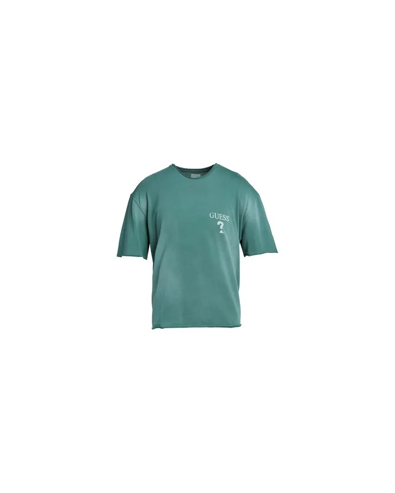 Guess TOPS - T-shirtsauf YOOX.COM Smaragdgrün