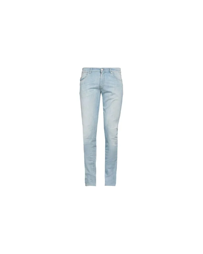 PT TORINO HOSEN & RÖCKE - Jeanshosenauf YOOX.COM Blau