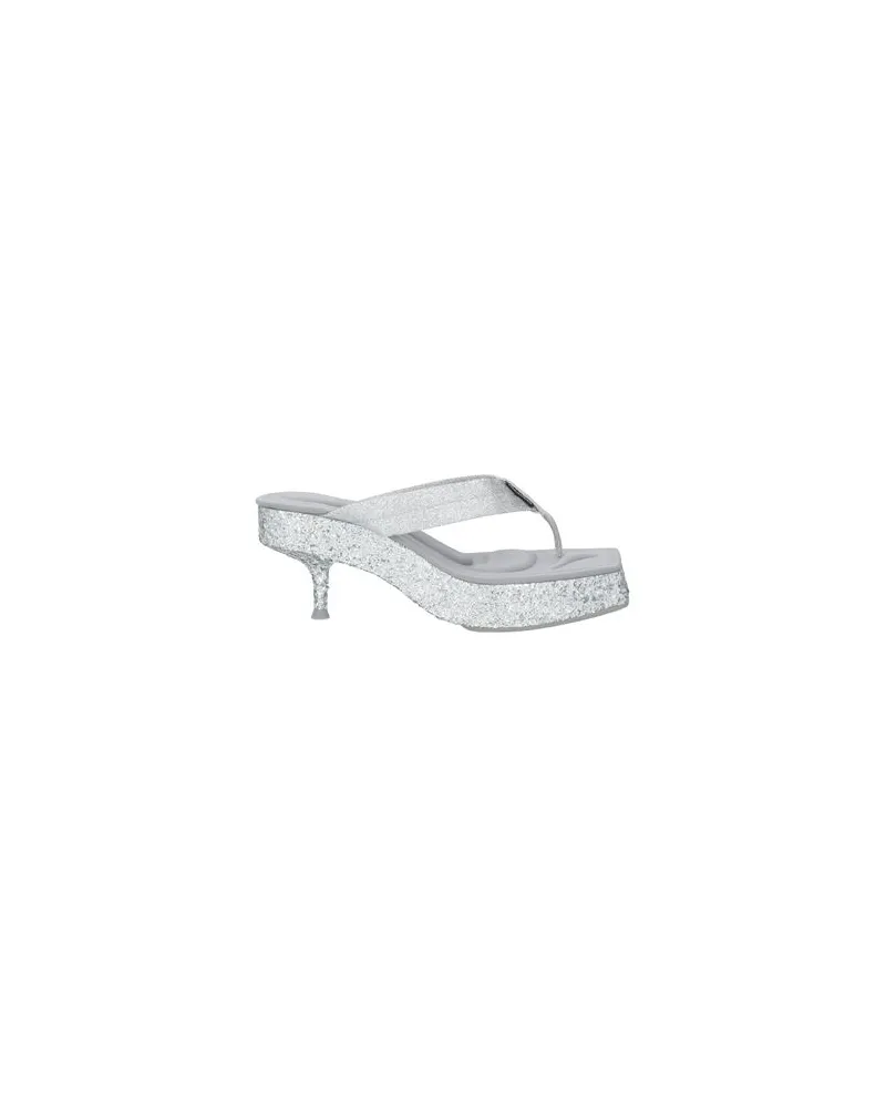 Alexander Wang SCHUHE - Zehentrennerauf YOOX.COM Silber
