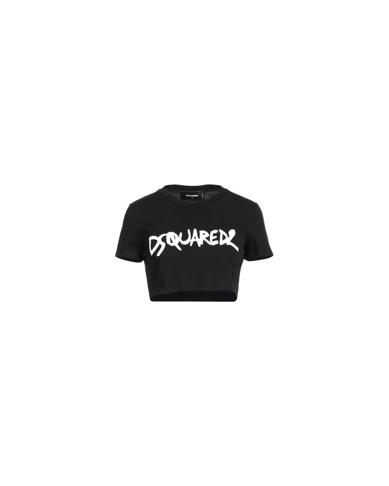 Dsquared2 TOPS - T-shirtsauf YOOX.COM Schwarz