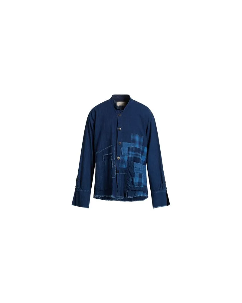 Greg Lauren TOPS - Hemdenauf YOOX.COM Blau