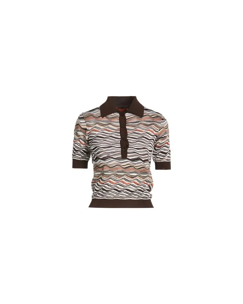 Missoni TOPS - Poloshirtsauf YOOX.COM Dunkelbraun