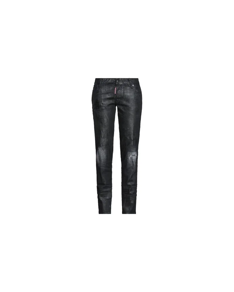 Dsquared2 HOSEN & RÖCKE - Jeanshosenauf YOOX.COM Schwarz