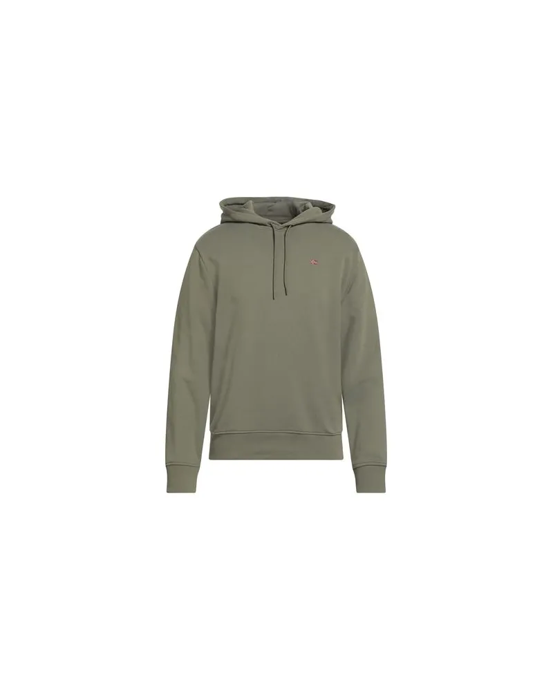 Napapijri TOPS - Sweatshirtsauf YOOX.COM Militärgrün