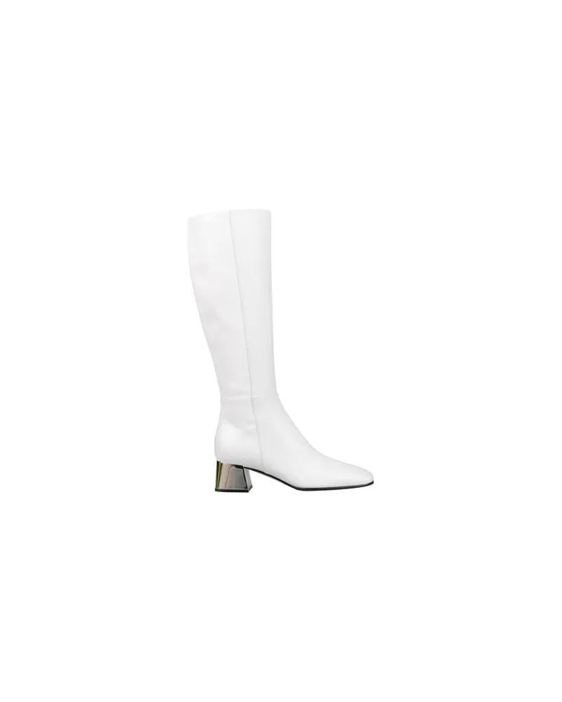 Sergio Rossi SCHUHE - Stiefelauf YOOX.COM Weiß