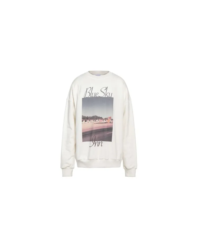 Blue Sky Inn TOPS - Sweatshirtsauf YOOX.COM Elfenbein