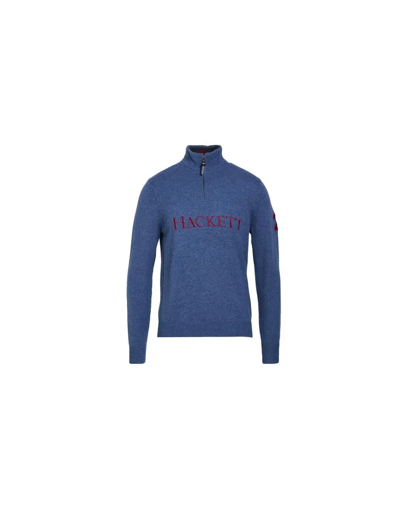 Hackett STRICKWAREN - Rollkragenpulloverauf YOOX.COM Taubenblau