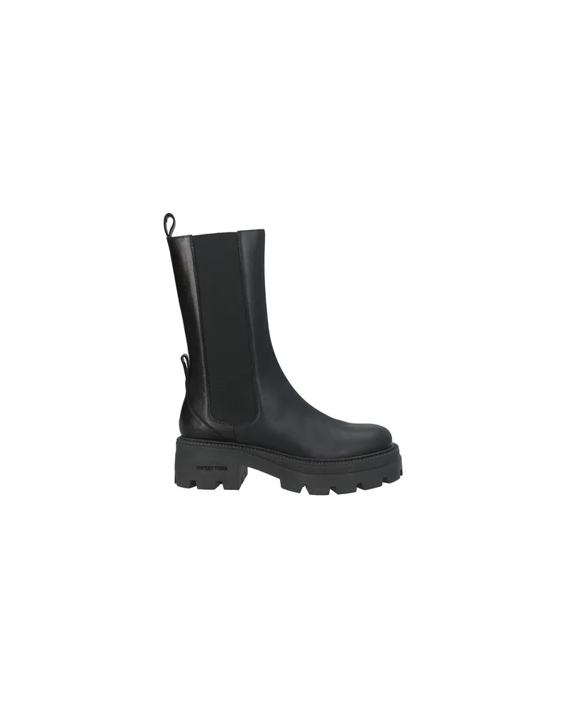 Sergio Rossi SCHUHE - Stiefelettenauf YOOX.COM Schwarz