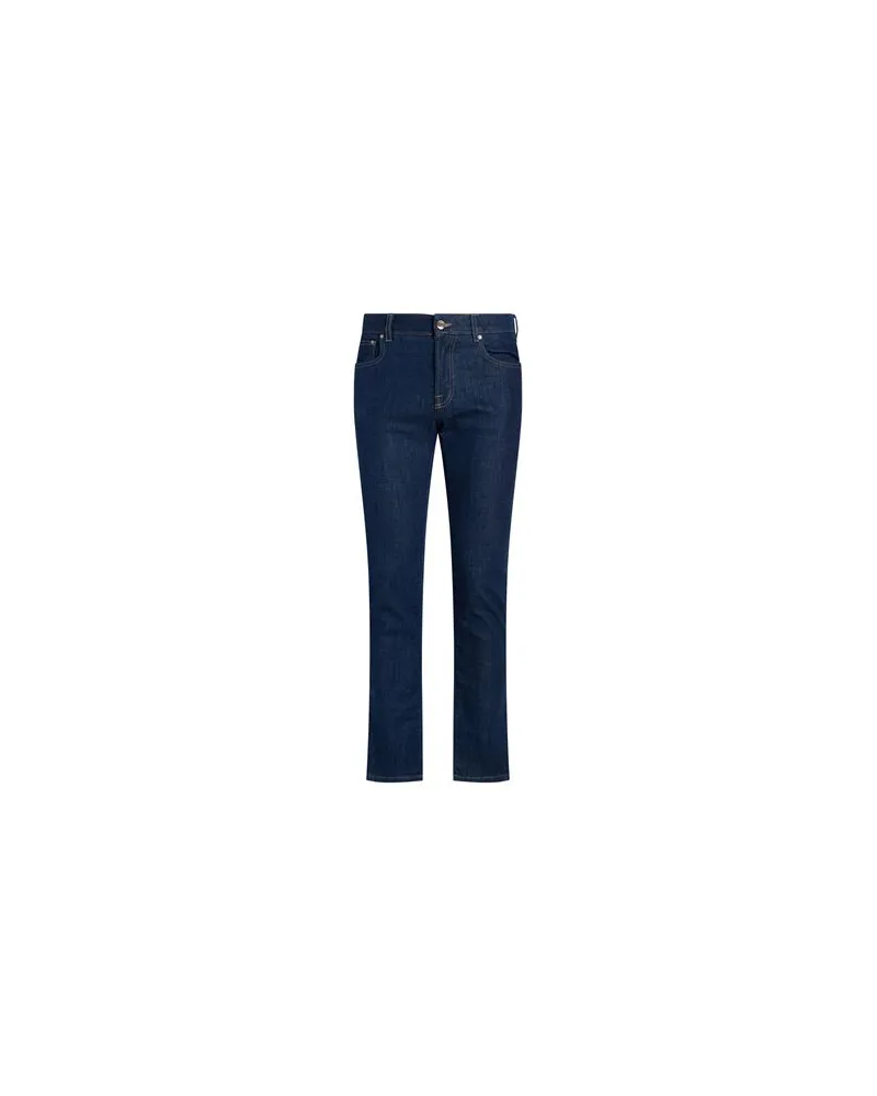 CAMOUFLAGE AR AND J. HOSEN & RÖCKE - Jeanshosenauf YOOX.COM Blau