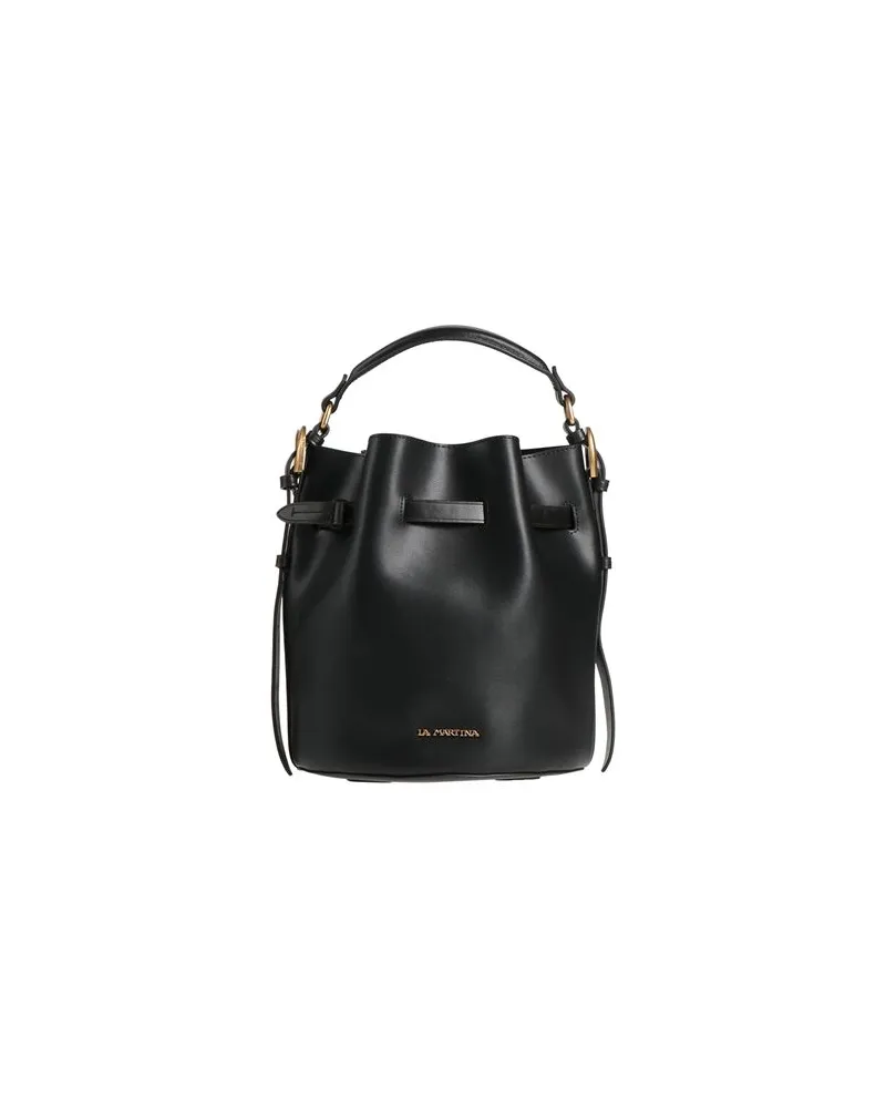 La Martina TASCHEN - Handtaschenauf YOOX.COM Schwarz