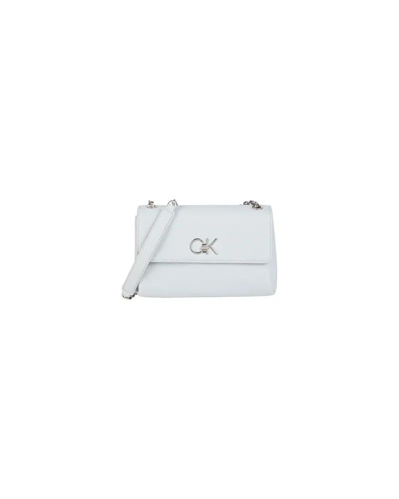 Calvin Klein TASCHEN - Schultertaschenauf YOOX.COM Himmelblau