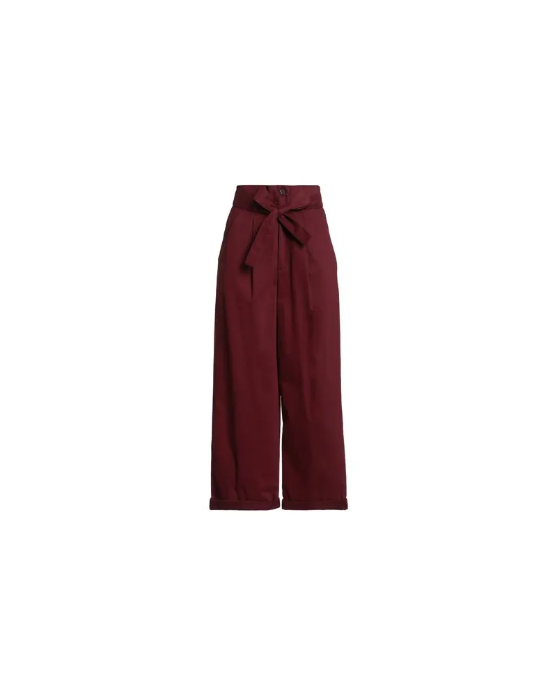 Pinko HOSEN & RÖCKE - Hosenauf YOOX.COM Bordeaux