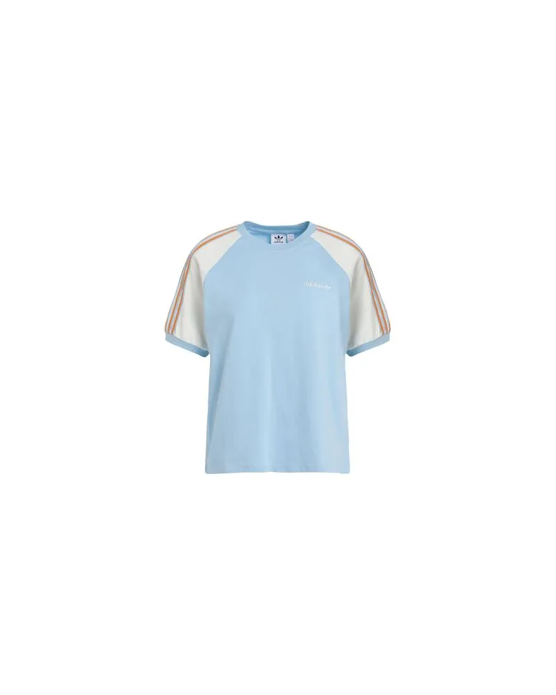 adidas TEE  - TOPS - T-shirtsauf YOOX.COM Himmelblau