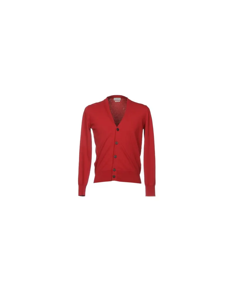 Ballantyne STRICKWAREN - Strickjackenauf YOOX.COM Rot