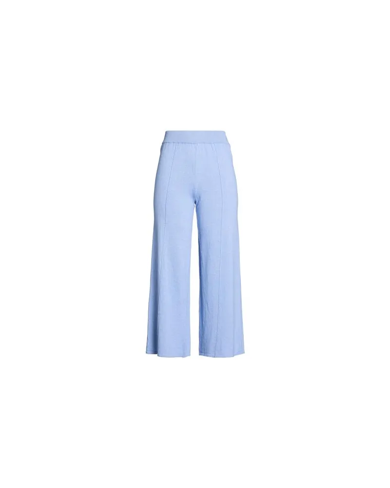 N.O.W. Andrea Rosati Cashmere HOSEN & RÖCKE - Hosenauf YOOX.COM Hellblau